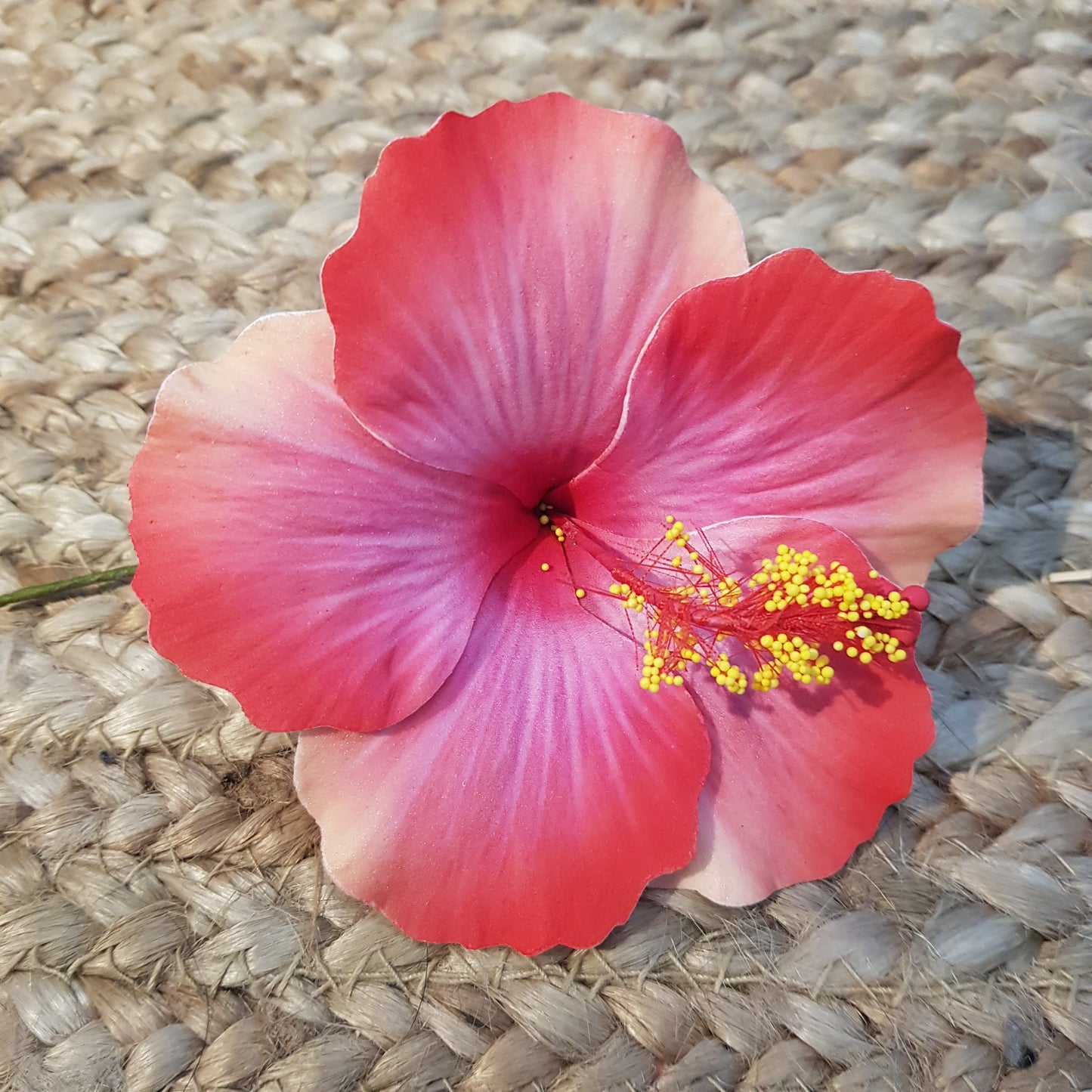 Pince fleur Hibiscus rose par lot de 100 *précommande*